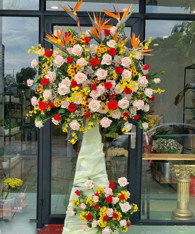 Đặt hoa khai trương HKT 025