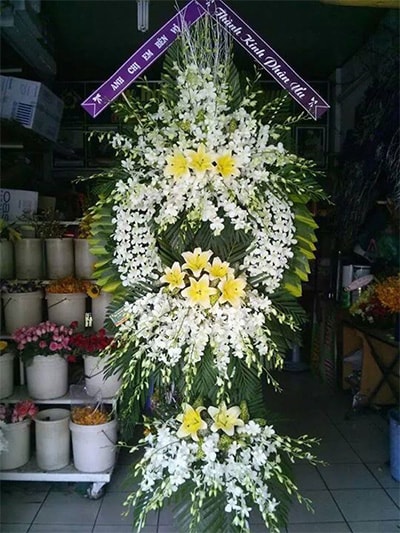 Hoa đám tang HV031