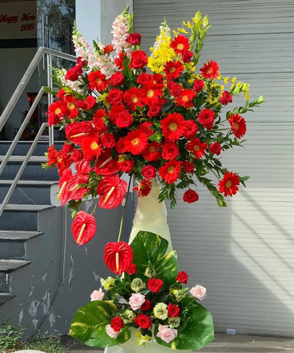 Hoa mừng tân gia HKT-027