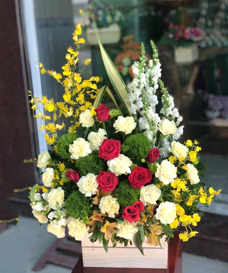 Hộp hoa tươi HHT06
